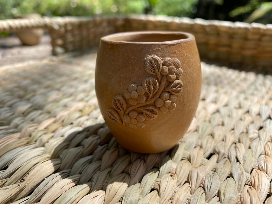 Vaso Mezcalero de Barro